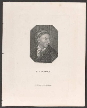 Porträt Johann Friedrich Bause (1738-1814)