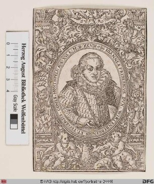 Bildnis Johann Friedrich, Herzog von Württemberg (reg. 1608-28)