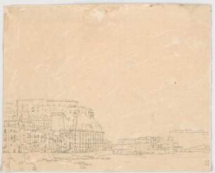 Fischer, Carl von; Italien; Reiseskizzen - Perspektive