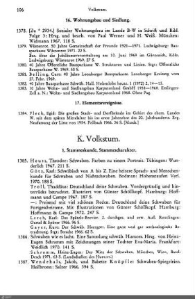 K. Volkstum