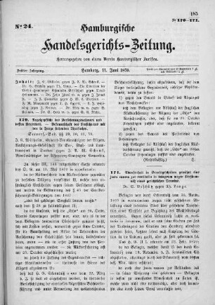No. 24. 11. Juni 1870