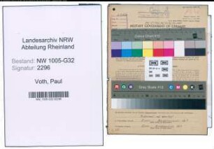 Entnazifizierung Paul Voth , geb. 14.12.1892 (Angestellter)