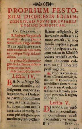 Proprium Festorum Dioecesis Frisingensis. Ad Normam Breviarii Romani cum eiusdem Officiis novis accommodatum