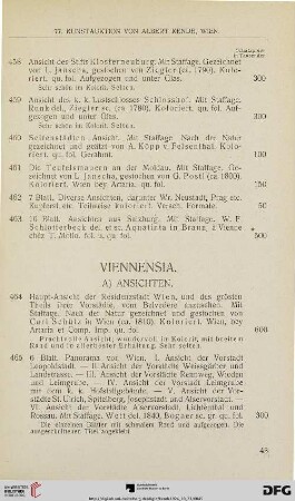 Viennensia (Nr. 464-480)