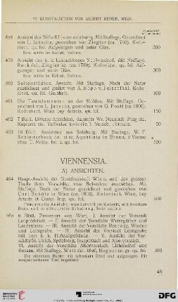 Viennensia (Nr. 464-480)
