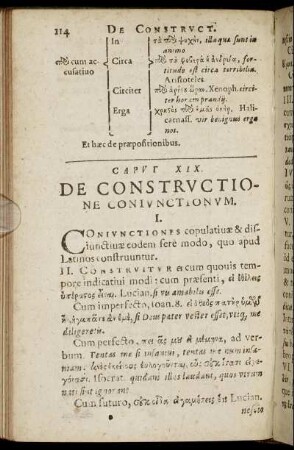 Caput XIX. De Constructione Coniunctionum.