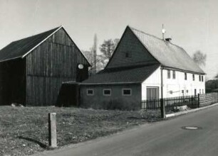 Neustadt in Sachsen-Polenz, Mittelweg 21. Scheune und Wohnstallhaus (um 1800)