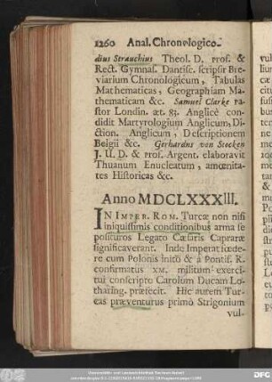 Anno MDCLXXXIII.