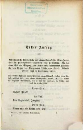 Belletristische Schriften, 3. Die tatarische Gesandtschaft : Schauspiel in fünf Aufzügen