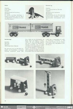 Containerzug : Informationen Neue Erzeugnisse