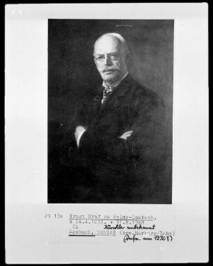 Ernst Graf zu Solms-Laubach