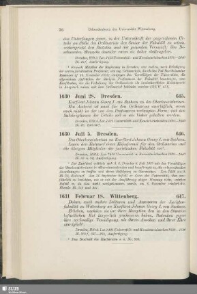 647. 1631, Februar 18. Wittenberg
