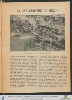 La Catastrophe De Melun.