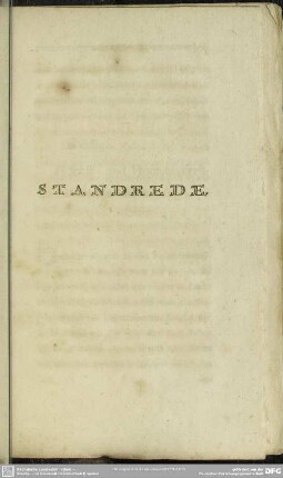 Standrede