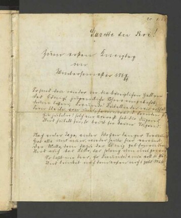 [329 ungezählte Seiten], Gazette du Roi