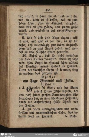 [Am Tage Simonis und Judae]