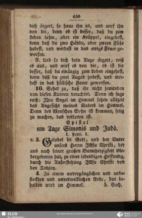 [Am Tage Simonis und Judae]