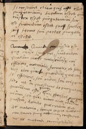 Vorsatz mit handschriftlichem Eintrag