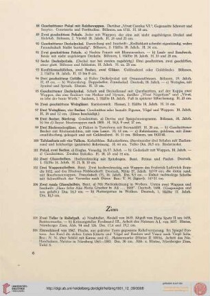 Zinn (Nr. 105-130)