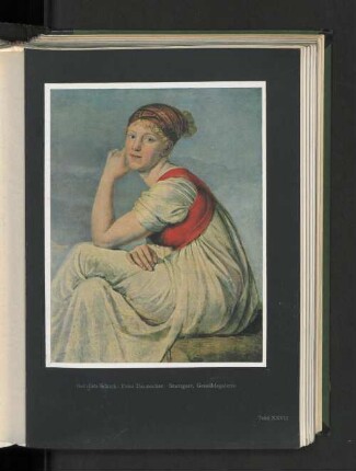 Frau Dannecker. Stuttgart, Gemäldegalerie.