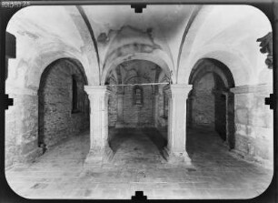 Ermsleben. Konradsburg. Ehem. Klosterkirche. Krypta