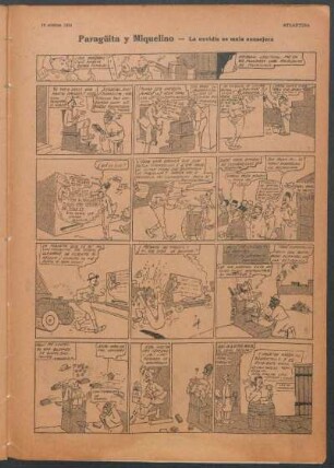 Paragüita y Miquelino. - [Cómic] : La envidia es mala consejera