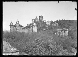 Gesamtansicht der Burg Wertheim