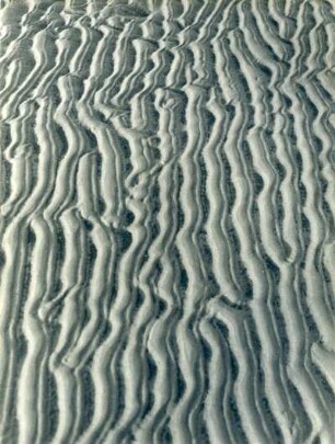 Strukturen im Sandboden, Watt