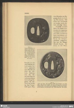 Tsuba aus Eisen
