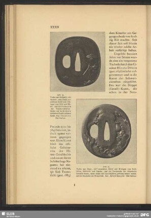 Tsuba aus Eisen