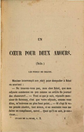 Un roi de la mode, 2