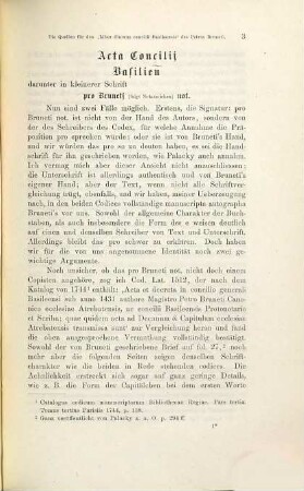 Die Quellen für den 'Liber diurnus concilii Basileensis' des Petrus Bruneti