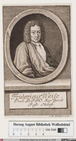 Bildnis Friedrich Weise