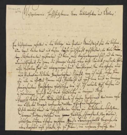 [Beil. 39: Brief: Schneider an NN. Fulda, 23.12.1828]