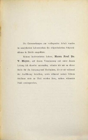 Beitraege zur Kenntniss der Hydroxylaminreaction : Inaug. Diss.