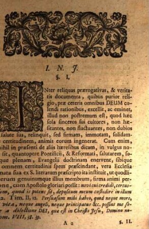 Vindicatio Sanae Doctrinae De Fundamento Fidei a Cavillationibus D. S. S.