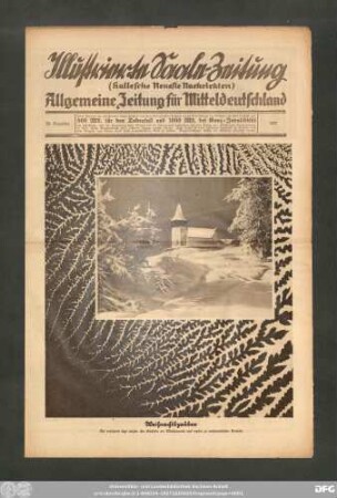 Saale-Zeitung : allgemeine Zeitung für Mitteldeutschland ; Hallesche neueste Nachrichten, Illustrierte Saale-Zeitung