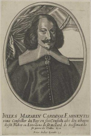 Bildnis des Kardinal Ivlles Mazarin