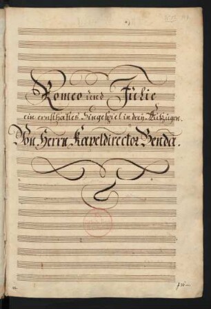 Romeo und Julie; V (5), Coro, orch; LorB 483