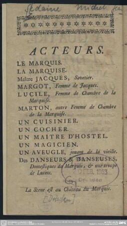 Acteurs