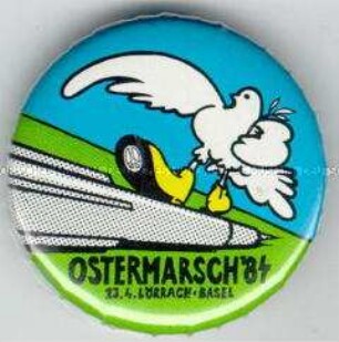 Ostermarsch 1984, Lörrach-Basel