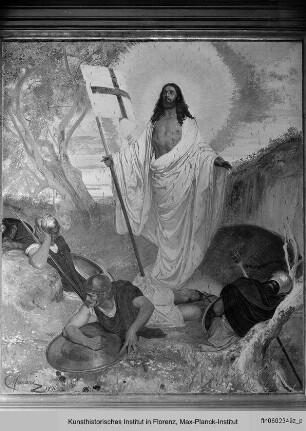 Kapellenausmalung mit Szenen aus dem Leben Christi : Auferstehung Christi