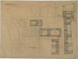 Bestelmeyer, German; Schneidemühl; Bebauungsplan - Erdgeschoss (Grundriss)