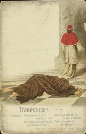 Tannhäuser - Tannhäuser: Wie dieser Stab in meiner Hand [...]