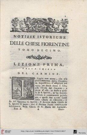 Lezione prima