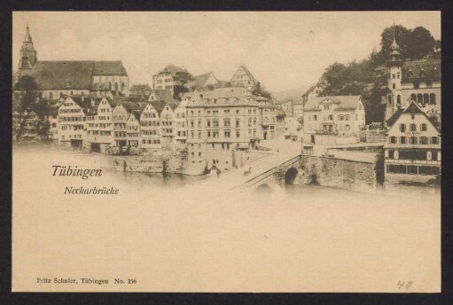 49, Tübingen Neckarbrücke.