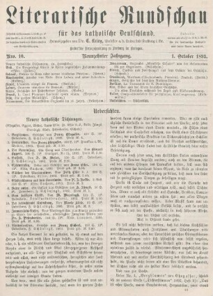 289-296 Neuere katholische Dichtungen