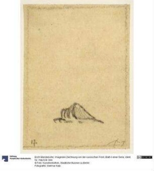 Imaginäre Zeichnung von der russischen Front, Blatt 4 einer Serie