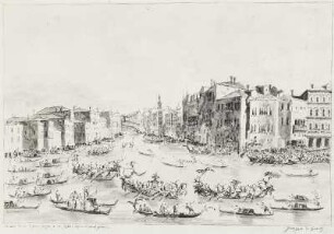 Regatta auf dem Canal Grande