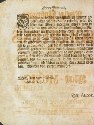 Avertissement